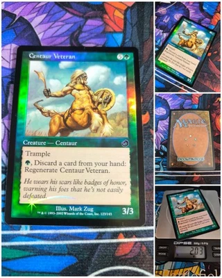 MTG Centaur Veteran 🇬🇧 Nm Foil Magic the Gathering Torment 2002 OG Card - Bild 1 von 4
