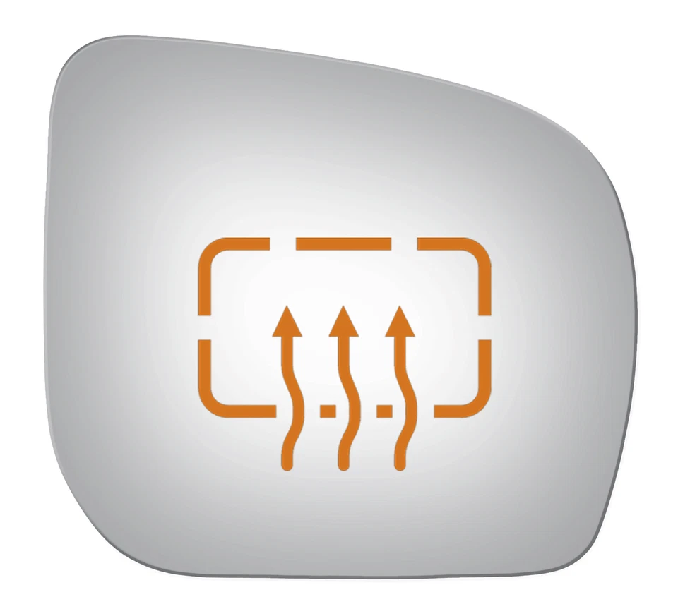 New Convex Right Replacement Mirror For 09-13 Subaru Forester W/O Backing Plate - Image 1 of 3