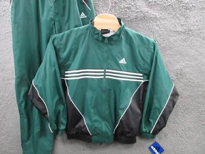 Neu mit Etikett Vintage Y2K 90er Adidas Team Copa Fußball Herren klein Nylon Trainingsjacke Hose - Bild 1 von 24