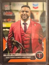 2021 Topps Now #1016 Nelson Cruz Minnesota Twins 5/5