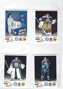 1988-89 Sudbury Wolves (OHL) complete 26-card set