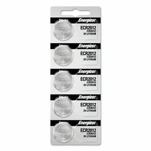 5x Energizer CR 2012 Lithium Watch Low Drain Battery Long Lasting - Picture 1 of 1