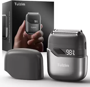 Electric Razor, Upgraded Mini Electric Shaver for Men, Foil Shaver for Men with - Picture 1 of 12