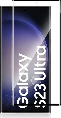 PELLICOLA VETRO TEMPERATO CURVO PER SAMSUNG GALAXY S23 ULTRA PROTEZIONE TOTALE