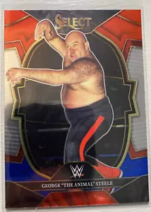 George Steele - 2023 WWF Select "Red, White & Blue" Wrestling Card #39 - Picture 1 of 2