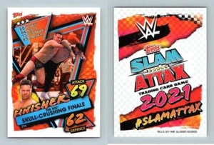 The Miz Skull-Crushing Finale #224 WWE Slam Attax 2021 Topps Finisher TCG Card - Picture 1 of 1
