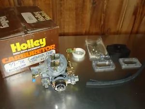 New NOS Holley 5200 2-Barrel Carburetor 9689 1978 Toyota Corolla 1.2L 1166cc A/M - Picture 1 of 7