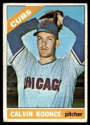 1966 Topps Baseball Card Calvin Koonce C Chicago Cubs #278 - Image 1 of 2