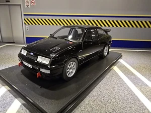 Ford Sierra RS Cosworth 1986 Three Door Diecast Rally 1:24 Scale Model Car Black - Picture 1 of 9