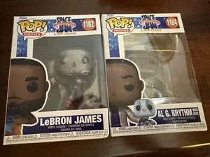LEBRON JAMES & AL G. RHYTHM & PETE FUNKO POP! SPACE JAM, A NEW LEGACY - Picture 1 of 5