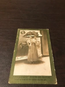 HUMOR - POSTED POSTCARD - HOW GLAD SHE IS........SLOT 166 - Picture 1 of 2