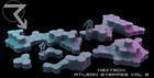 HEXTECH Atlean Steppes Volume 2 (Grasslands 3)  - 6mm Scale Wargaming Terrain
