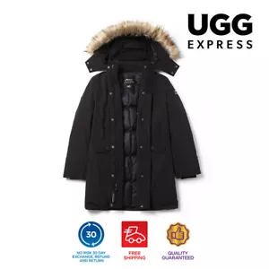 Women All In One Down Jacket Hooded Ski Snow Hiking Black Outwear WaterResistant - Picture 1 of 14