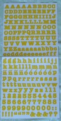 Pegatinas Creative Memories ABC/123 estilo audaz acabado mate - tú eliges Foto 1 de 2