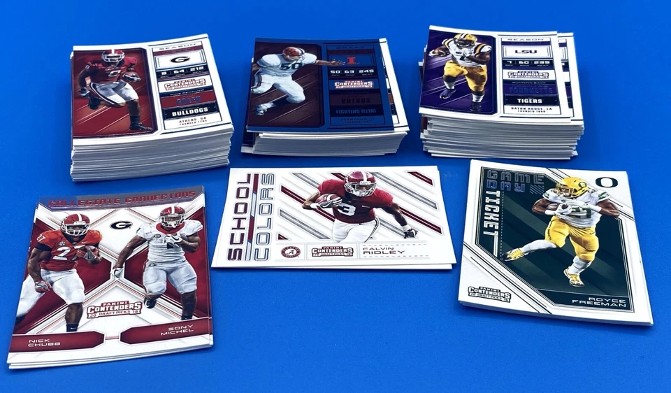 2018 Panini Contenders Draft Picks Complete Your Set U Pick Card Base & Inserts - Image 1 of 1