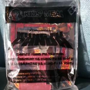 Wendy's Kinder Mahlzeit Spielzeug Kung Fu Panda SHIFU'S KUNG FU TRAINING NEU IN VERPACKUNG - Bild 1 von 2