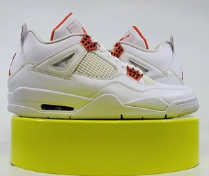 Size 11 - Air Jordan 4 Retro Orange Metallic CT8527-118 Used No Original Box - Picture 1 of 12