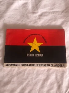 MPLA Contra a Escravidão Pela Liberdade Angola 1976 Rarest Book Ilustrated BD - Imagen 1 de 7