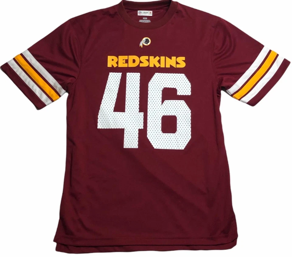 Camiseta Jersey Washington Redskin Team Apparel #46 Morris Borgoña (Talla: M) Foto 1 de 3