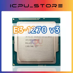 Intel Xeon E3-1270 v3 SR151 3.5GHz 4Cores 80W LGA1150 CPU Processor - Picture 1 of 3