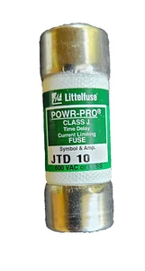 Littelfuse JTD-10 JTD010 10Amp (10A) JTD 600V Time-Delay Fuses 1 PC New - Picture 1 of 1