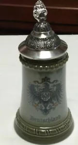 New old stock, rare Deutschland small Stein / mug with hinged top - T1297 - Picture 1 of 12