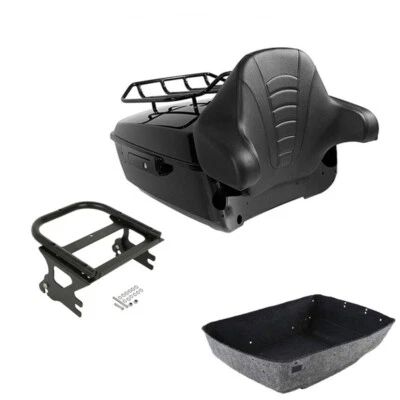Soporte de montaje de respaldo para maletero King apto para Harley Touring Road Glide 1997-08 Foto 1 de 4