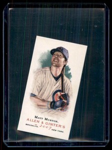 2007 Topps Allen and Ginter Mini A and G Back Matt Murton #6