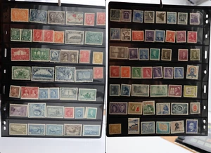 LOTE DE 90 SELLOS ANTIGUOS DE CANADÁ MH PRIMERA FILA TIENE FINOS 2 PÁGINAS - Imagen 1 de 9