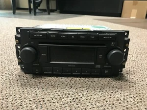 2004-10 Chrysler Dodge Truck REF Radio AM FM CD Upgraded w Aux Input P05064173AG - Picture 1 of 2