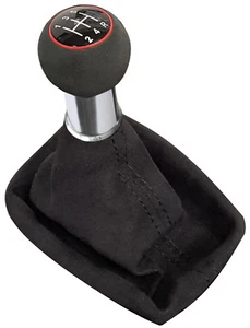 PER AUDI A4 B5 94-01 5 MARCE - POMELLO INTERRUTTORE ALCANTARA - SACCO - D4/RC/1-R - Foto 1 di 1