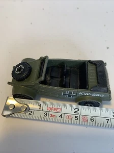 VTG Playart Kubelwagen KW-850 VW Volkswagen WWII German Army Toy Car - Picture 1 of 2