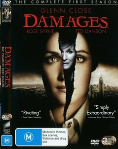 Damages: The Complete First Season DVD (Region 4) VGC Glenn Close - Picture 1 of 3