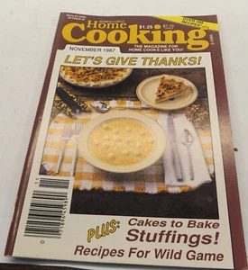 Women's Circle Home Cooking - November 1987 - Cakes, Stuffings, Wild Game - Picture 1 of 3