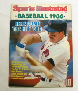 Copertina Sports Illustrated 14 aprile 1986: Wade Boggs Baseball 1986 - Foto 1 di 3