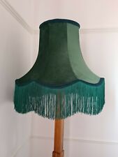 Zielony aksamit ręcznie robiony abażur Lisa lampa standardowa lampa lub wisiorek sufitowy 