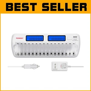 Multi-Functional 16 Bay Charger for NiMH/NiCd AA/AAA Batteries with Refresh Mode - Picture 1 of 10