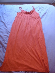robe orange promod