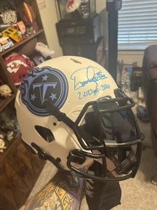 Derick Henry Signed Inscribed Tennessee Titans Authentic FS Helmet Beckett COA - Picture 1 of 5