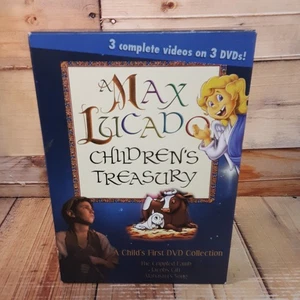 A Max Lucado Children’s Treasury DVD Used Kids Christian Collection   - Picture 1 of 4