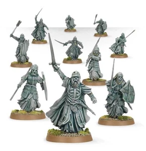 10x Warriors of the Dead Middle Earth Strategy Battle Game Lord Rings Hobbit - Picture 1 of 1