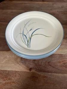 8 Corelle Coastal Breeze 10 1/4 Zoll Essteller blau grün beige Exc - Bild 1 von 16