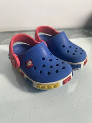 Toddler Size 4/5 Lego Crocs. See All Pics. Good Used Cond. Missing C On One. - Image 1 of 4