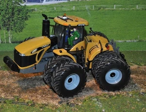 TRACTOR CHALLENGE MT975E USK 1/32 CON RUEDAS DOBLES, CONVERSIÓN DE ACOPLAMIENTO SIKU. - Imagen 1 de 4