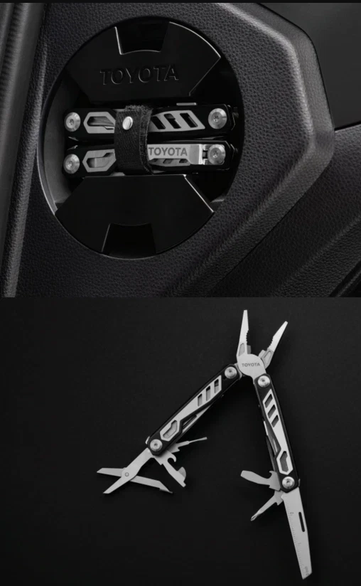 Multiherramienta de almacenamiento lateral de tablero genuina Toyota 4Runner y Tacoma pt42035240 Foto 1 de 1