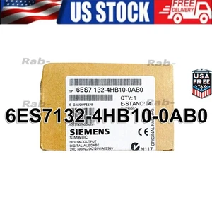 New Siemens 6ES7132-4HB10-0AB0 6ES71324HB100AB0 SIMATIC DP 5 ELECTRON MODULES - Picture 1 of 11