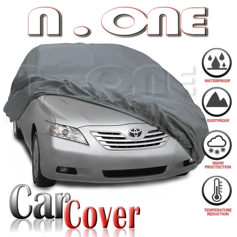 Fit Chevy Full-Size Sedan Car Cover Waterproof Surface Sun Rain Dust Protect - Image 1 of 4