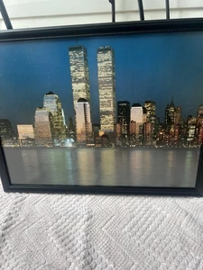 World Trade Center Twin Towers Financial District Foto professionell gerahmt - Bild 1 von 13