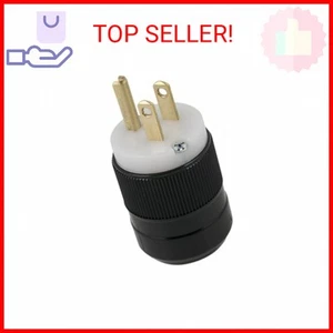 Marinco 5266.OEM 15 Amp Male Plug Replacement — Extension Cord Electrical Connec - Picture 1 of 2