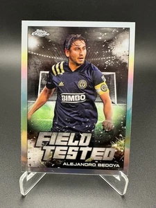 2022 Topps Chrome MLS - Field Tested Alejandro Bedoya #FT-14 Philadelphia Union - Picture 1 of 2